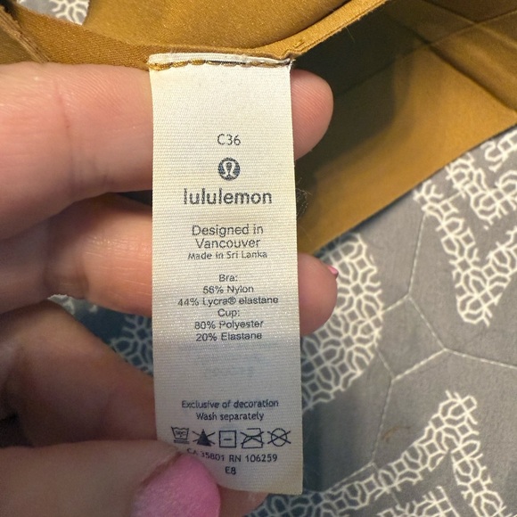 Lululemon Enlite Bra Zip Front *High Support, A–E Cups
Spiced Bronze size 36C - Picture 6 of 7